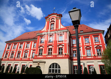 Ossolinski National Bibliothek, Wroclaw, Slesia, Polonia, Europa Foto Stock