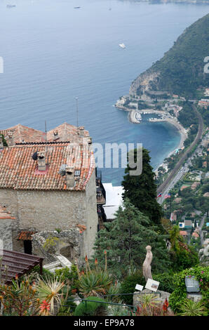 Eze village, Cote d'Azur, in Francia Foto Stock
