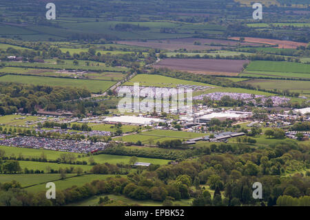 Vista la RHS Malvern Festival di Primavera in tre contee Showground, Worcestershire, England, Regno Unito Foto Stock