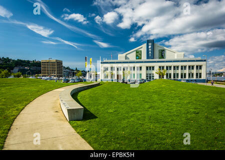 Il Museo di Storia e industria a Seattle, Washington. Foto Stock