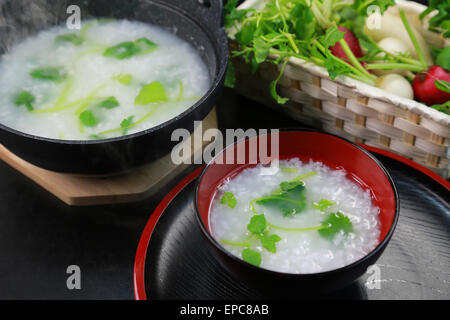 Sette herb farinata di riso Foto Stock