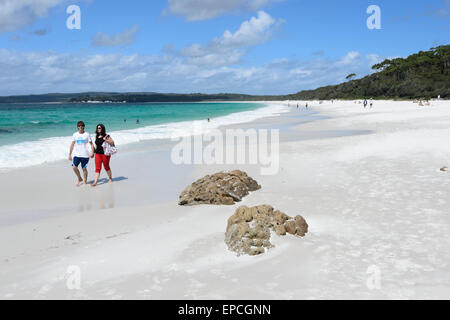 Hyams Beach, Jervis Bay, Nuovo Galles del Sud, NSW, Australia Foto Stock