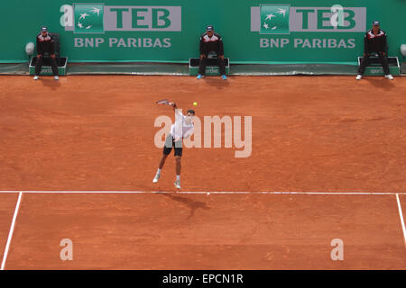 ISTANBUL, Turchia - 01 MAY 2015: lettore colombiano Santiago Giraldo in azione durante il trimestre finale di partita contro il giocatore argentino Foto Stock