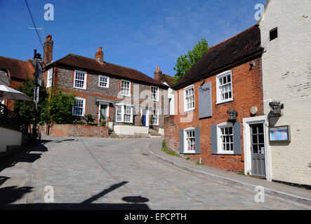 Hamble Southampton Hampshire REGNO UNITO - Villaggio di Hamble-Le-riso Foto Stock