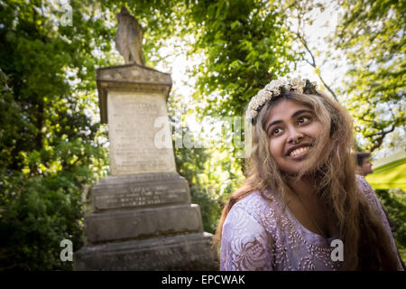 Londra, Regno Unito. 16 Maggio, 2015. Il cimitero di Nunhead Giornata Porte aperte Credito: Guy Corbishley/Alamy Live News Foto Stock