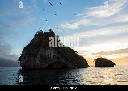 Los Arcos National Marine Park, da Puerto Vallarta, Jalisco, Messico Foto Stock