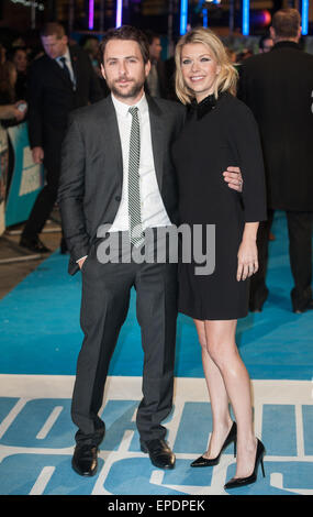 'Orribile borchie 2' premiere mondiale tenutosi a l'Odeon West End - Arrivi con: Charlie giorno,Mary Elizabeth Ellis dove: Londra, Regno Unito quando: 12 Nov 2014 Credit: Daniel Deme/WENN.com Foto Stock