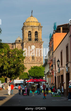 Nostra Signora di Purisma Concepcion, chiesa, città di Tequila, Jalisco, Messico Foto Stock