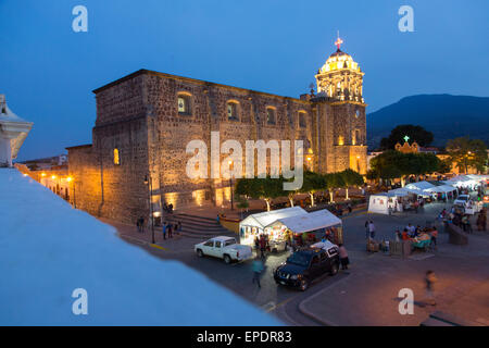 Nostra Signora di Purisma Concepcion, chiesa, città di Tequila, Jalisco, Messico Foto Stock