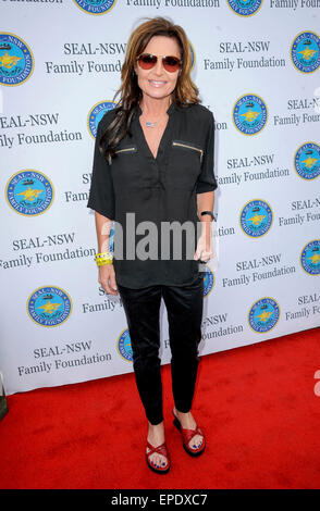 Sarah Palin Seal-Naval Special Warfare Family Foundation sece annuale di Cena di Gala 16/05/2015 San Pedro Foto Stock