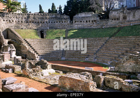 Italia, Friuli Venezia Giulia, Trieste, teatro romano Foto Stock