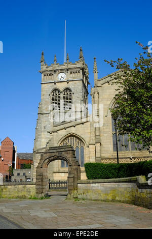 Wigan Chiesa Parrocchiale, Wigan Lancashire. Foto Stock