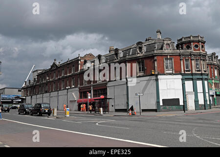 Generale Smithfield Market Building all'angolo di Farringdon Road e West Smithfield Street London EC1A UK KATHY DEWITT Foto Stock