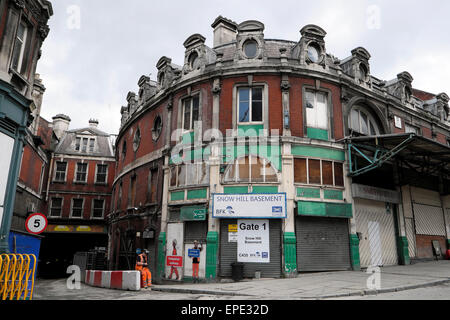 Generale Smithfield Market Building all'angolo di Farringdon Road e West Smithfield Street London EC1A UK KATHY DEWITT Foto Stock