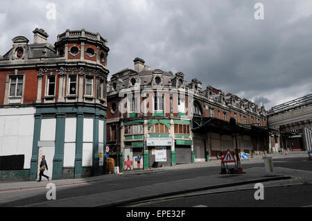 Generale Smithfield Market Building all'angolo di Farringdon Road e West Smithfield Street London EC1A UK KATHY DEWITT Foto Stock