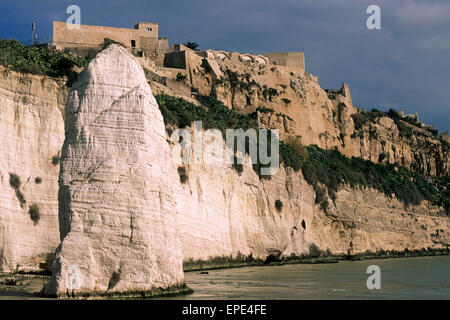 Italia, Puglia, Gargano, Vieste Foto Stock