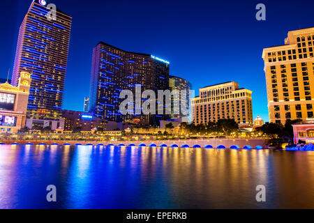 LAS VEGAS - 21 dicembre: Bellagio casinò su dicembre 21, 2013 a Las Vegas. Bellagio casino è uno dei più famosi casinò di Las Vegas Foto Stock