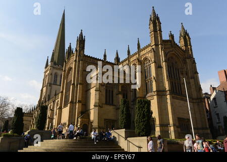 Cattedrale di Wakefield Visualizza Foto Stock