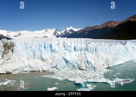 Vista panoramica Ghiacciaio Perito Moreno Patagonia Argentina Foto Stock