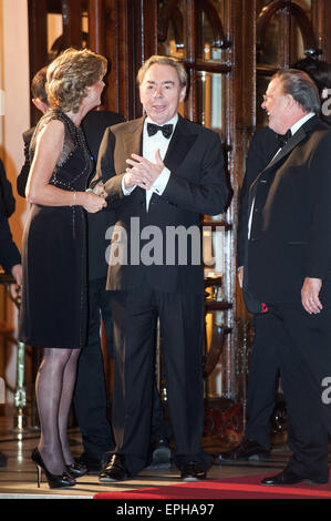 Royal Variety Performance tenutasi al Teatro Palladium - Arrivi con: Andrew Lloyd Webber dove: Londra, Regno Unito quando: 13 Nov 2014 Credit: Daniel Deme/WENN.com Foto Stock