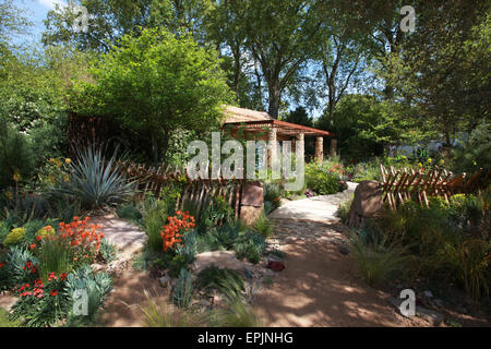 Chelsea flower show giardini premiati Foto Stock