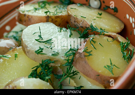 Profondo Sud in stile tedesco insalata di patate Foto Stock