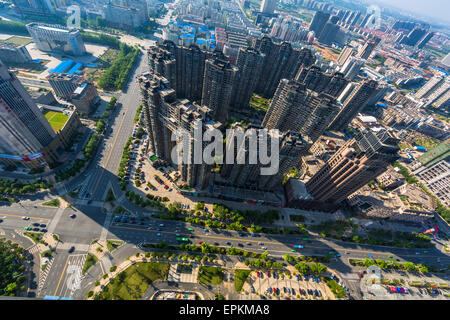 Alto edificio residenziale Foto Stock