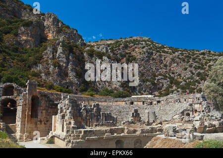 Antica città di Myra in Turchia Foto Stock