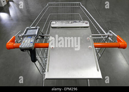 Carrello scanner Foto Stock