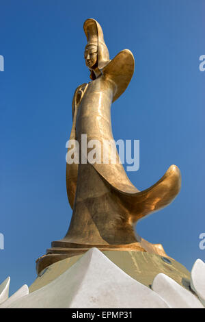 La statua di Guanyin aka della Dea della Misericordia, di Macao Foto Stock