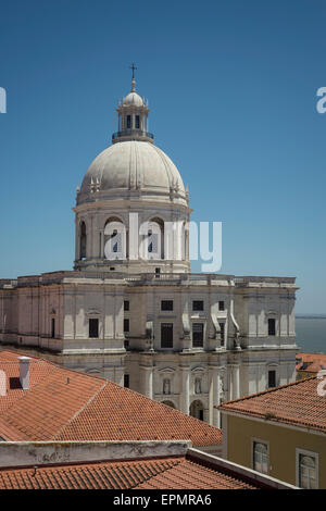 Chiesa di Santa Engracia utilizzato come Pantheon Nazionale Alfama Lisboa, Portogallo Foto Stock