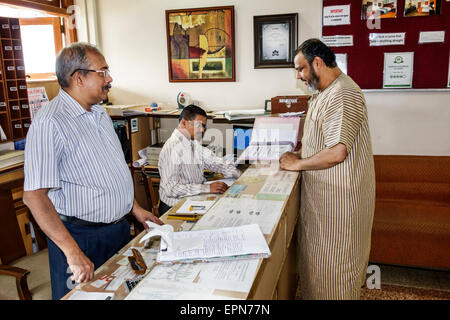 Mumbai India,Indian Asian,Churchgate,Chateau Windsor,hotel hotel alloggio motel inn,hall,reception check in prenotazione reception Foto Stock