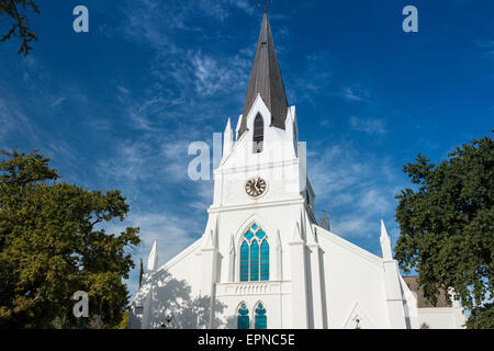 NG Stellenbosch Moedergemeente Chiesa, Stellenbosch, Cape Winelands Distretto, Provincia del Capo occidentale, Repubblica del Sud Africa Foto Stock
