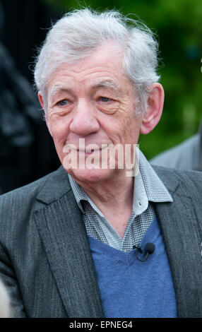 Sir Ian McKellen Murray, CH, CBE al RHS Chelsea Flower Show 2015 Foto Stock