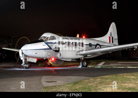 De Havilland Devon comunicazione luminosa aerei della RAF Foto Stock