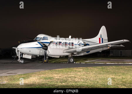 De Havilland Devon comunicazione luminosa aerei della RAF Foto Stock