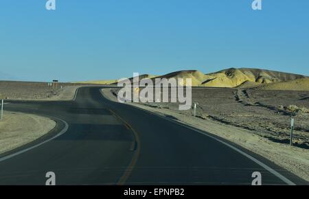 Un nodo stradale in Nevada, America del Nord Foto Stock