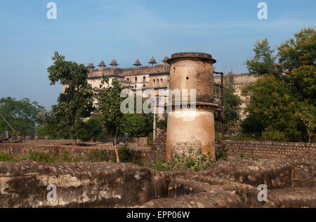 Dauji Ki Kothi in Orchha. Il Madhya Pradesh. India Foto Stock