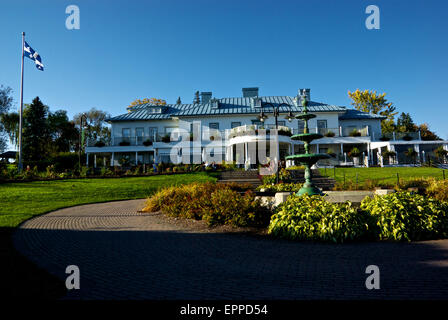 Manoir Montmorency raffinato ristorante Quebec City Foto Stock