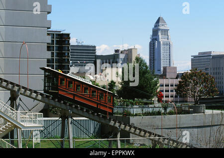 Angeli Storico Ferroviario di volo nel centro di Los Angeles in California Foto Stock