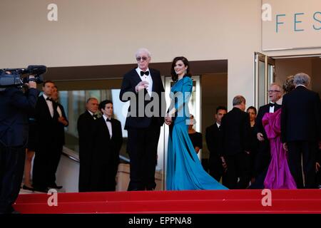 Cannes, Francia. Il 20 maggio 2015. Michael Caine, Rachel Weisz.premiere " Gioventù ".Cannes Film Festival 2015.Cannes, Francia.Maggio 20, 2015. Credito: Roger Harvey/Globe foto/ZUMA filo/Alamy Live News Foto Stock