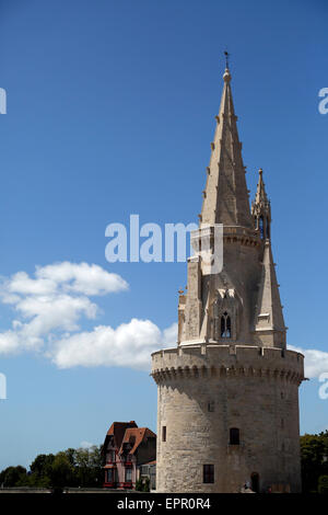 La Torre della Lanterna, La Rochelle Charente Maritime, Francia. Foto Stock