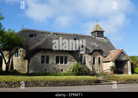 Sant Agnese chiesa in acqua dolce, Isola di Wight in Inghilterra. Foto Stock