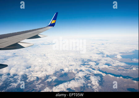 Icelandair aereo a Reykjavik sulla costa est dell'Islanda Foto Stock