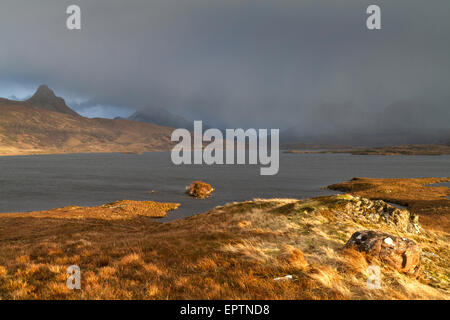 Coigach montagne, Wester Ross Foto Stock