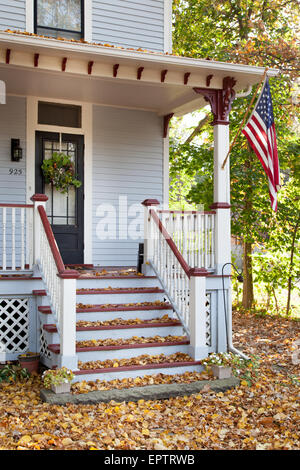 Facciata di un palazzo, Chicago, Cook County, Illinois, Stati Uniti d'America Foto Stock