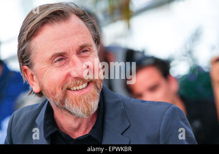 Cannes, Francia. 22 Maggio, 2015. Tim Roth attore cronica, Photocall 68 Th Cannes Film Festival Cannes, Francia 22 maggio 2015 Dit79224 Credito: Allstar Picture Library/Alamy Live News Foto Stock