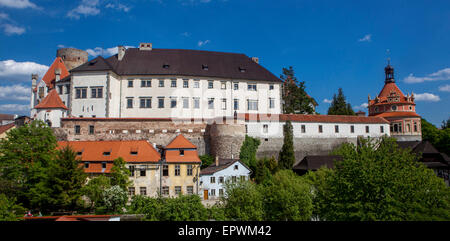 Jindrichuv Hradec Castello Sud Boemia Repubblica Ceca Foto Stock