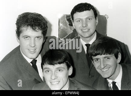 Il FOURMOST UK pop gruppo nel dicembre 1963. Foto Tony Gale Foto Stock