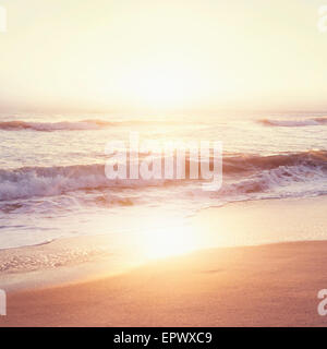 Stati Uniti d'America, Florida, Giove, spiaggia al tramonto Foto Stock